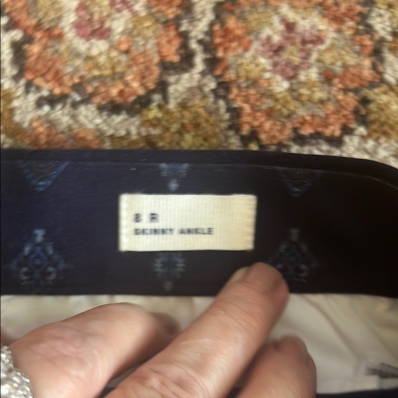 GAP Navy Patterned Pants - Picture 4 of 7